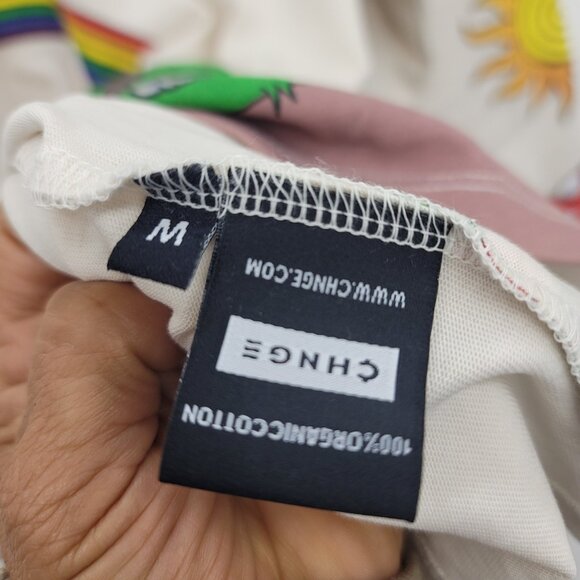 Urban Outfitters CHNGE Fungi Kingdom Long Sleeve Tshirt Women's Size Medium - Picture 5 of 9